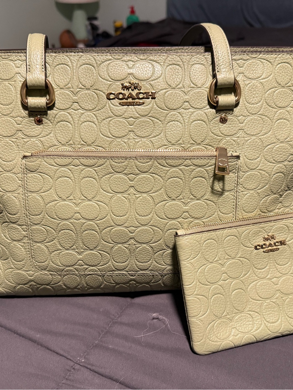 Coach Station Tote Set